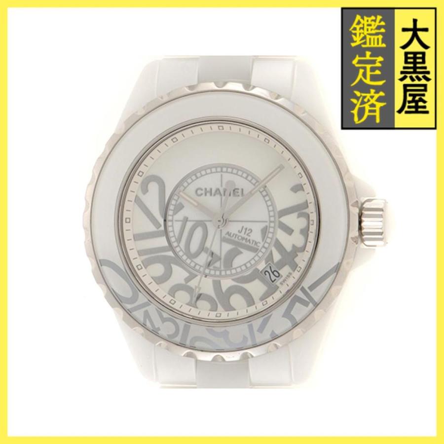 CHANEL（シャネル） J12 H5240 セラミック/SS ホワイト 男性用/Men's