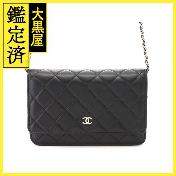 CHANEL（シャネル） クラシック チェーンウォレット ブラック/SV金具
