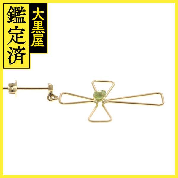 JEWELRY MAKI ジュエリーマキ ピアス K18 イエローゴールド ペリドット 