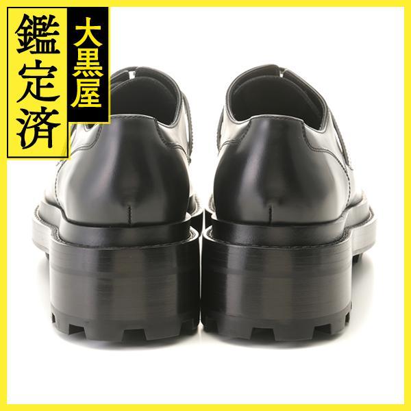 ☆極美品☆エルメス☆ビジューの美しい フラットパンプス 37 黒 HERMES 