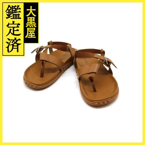 HERMES（エルメス） インボード サンダル レディース37 ブラウン