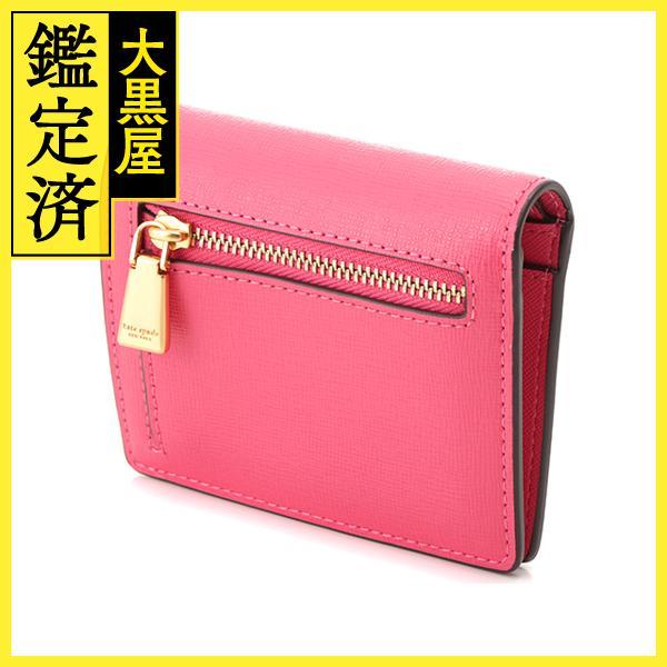 kate spade NEW YORK Kate spade ケイトスペード 二つ折ZIP財布 ピンク 