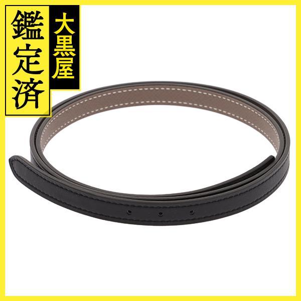 HERMES（エルメス） マイヨンHベルト 13mm ブラック エトゥープ