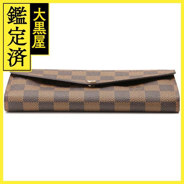 LOUIS VUITTON（ルイ・ヴィトン） ポルトフォイユ・サラ 長財布 ダミエ