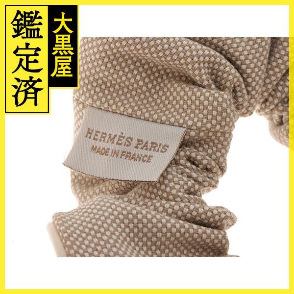 HERMES エルメス シュシュ クラウディア プラン・エア H241029G トワル  