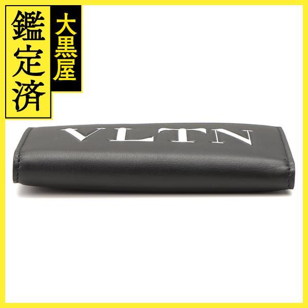 VALENTINO（ヴァレンティノ） VLTN 財布 二つ折財布 ブラック カーフ 
