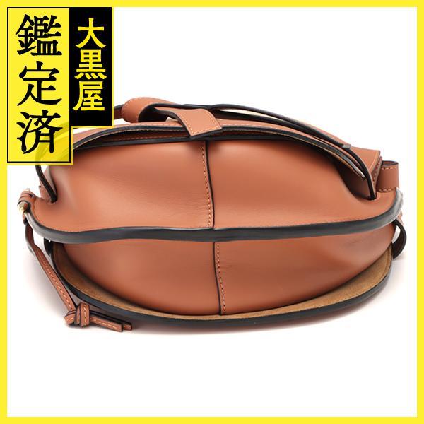 LOEWE（ロエベ） ゲートバッグ スモール ブラウン ソフトカーフ