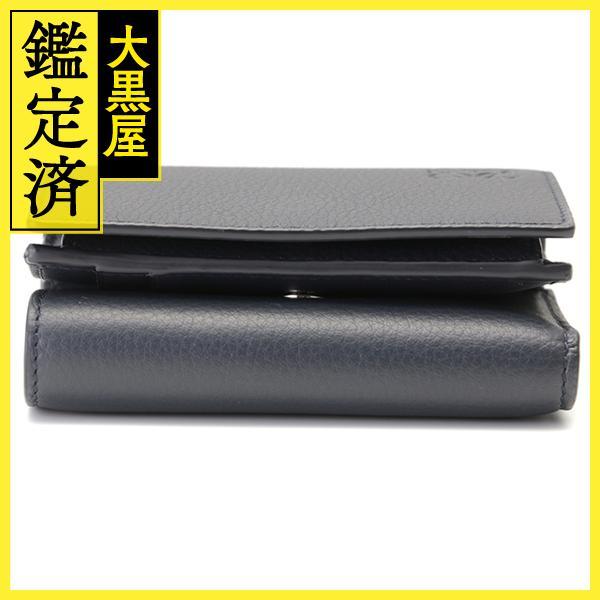 LOEWE（ロエベ） 三つ折り財布 アナグラム トライフォールド