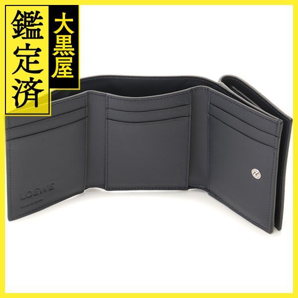 LOEWE（ロエベ） 三つ折り財布 アナグラム トライフォールド
