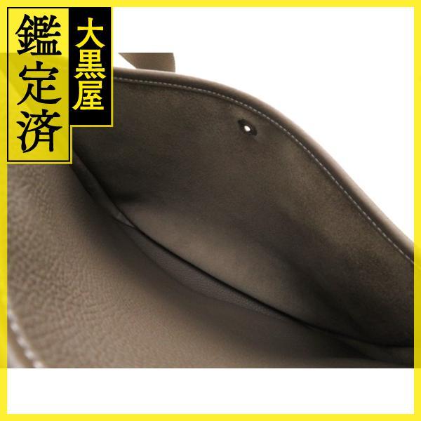 エルメス HERMES ショルダーバッグ エヴリン3 PM トリヨンクレマンス エトゥープ シルバー金具 グレージュ Y 【箱】【中古】 エヴリン エルメス エヴリン3 PM □N刻印 2010年製 トリヨンクレマンス