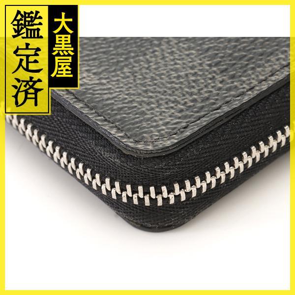 【極上美品】ルイヴィトン ダミエグラフィット パース 財布 N63076 LOUIS VUITTON（ルイ・ヴィトン） ジッピー・コインパース ダミエ