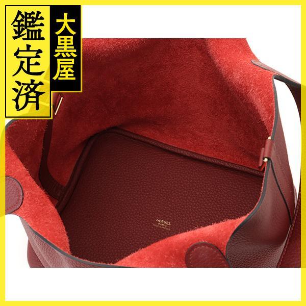 HERMES（エルメス） ピコタンロックMM ルージュアッシュ ゴールド金具 