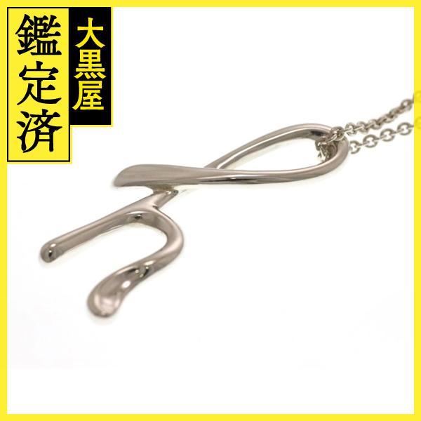 TIFFANY&Co. TIFFANY＆CO ティファニー ネックレス レター H 