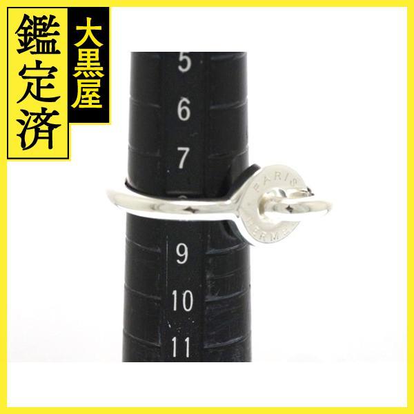 HERMES エルメス 指輪 セリエリング 925(シルバー）48号 6.7g【473