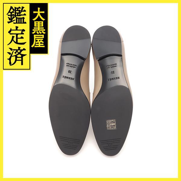 エルメス モカシン ロワイヤル レディース39 ベージュ・サーブル エルメス モカシン ロワイヤル レディース39 ベージュ・サーブル