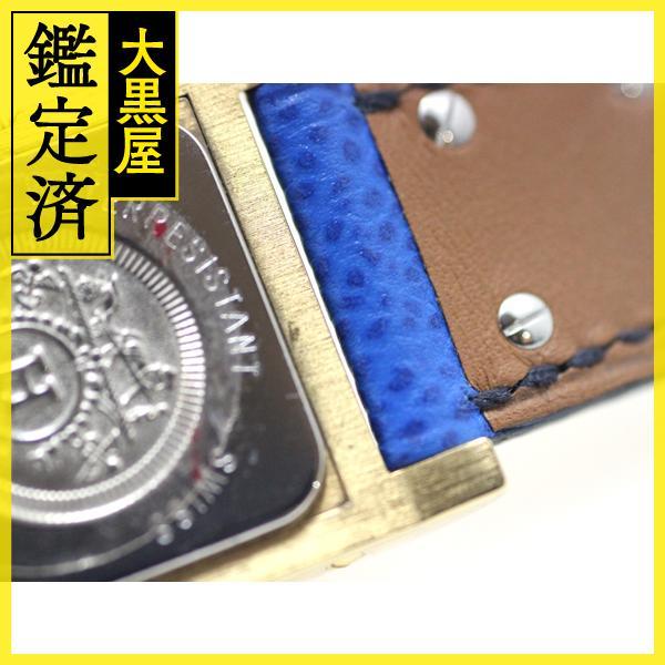 HERMES エルメス 腕時計 1995年05月 並行 メドール ME1.201 GP/SS/革  