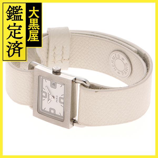 HERMES エルメス 腕時計 2008年7月正規品 バレニア BA1.210 テンレス  