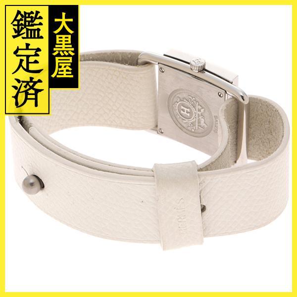 HERMES エルメス 腕時計 2008年7月正規品 バレニア BA1.210 テンレス  