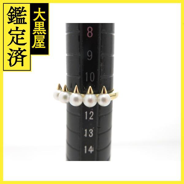 TASAKI タサキ デインジャー トライブ リング K18 イエローゴールド 
