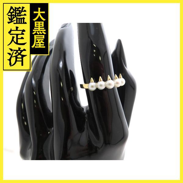 TASAKI タサキ デインジャー トライブ リング K18 イエローゴールド 