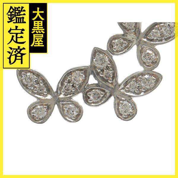 グラフ GRAFF グラフ パヴェバタフライイヤークライマー ピアス WG  