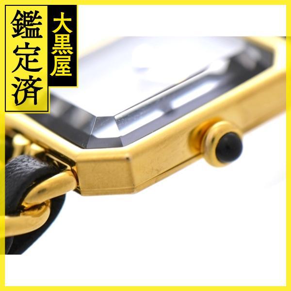 CHANEL CHANEL シャネル プルミエールM H0001 GP/革 女性用クオーツ