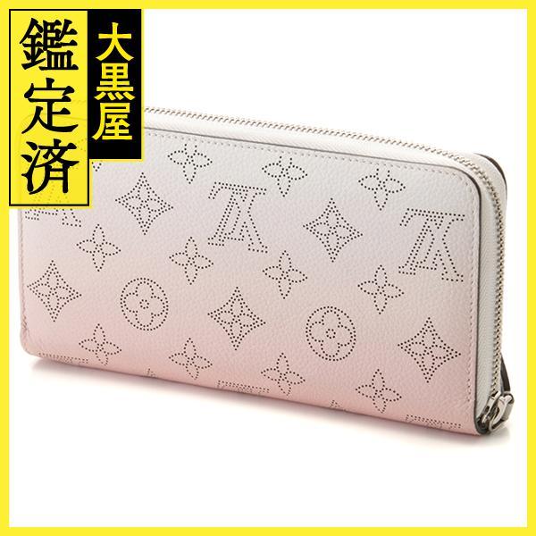 LOUIS VUITTON（ルイ・ヴィトン） ジッピー・ウォレット マヒナ ピンク