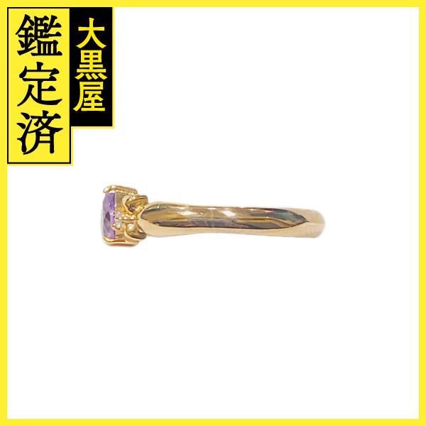 JEWELRY ジュエリー リング 指輪 K18 アメジスト AM D0.04 約2.7g 16号