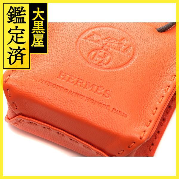 ❤未使用品❤サックオランジュ フー オレンジ バッグチャーム エルメス 箱付き HERMES（エルメス） サックオランジュ バッグチャーム フーオレンジ Y