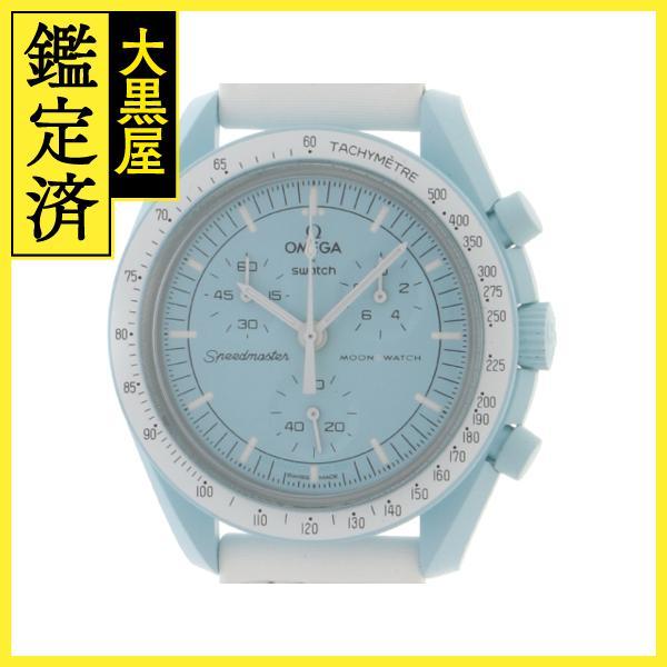 SWATCH スウォッチ MISSION TO MERCURY オメガコラボ S033L100 アイス 