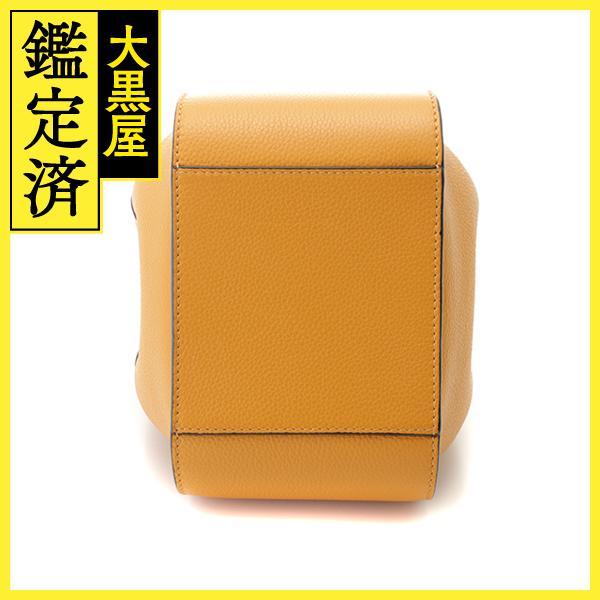 LOEWE（ロエベ） ハンモック ドローストリングバッグ ミニ イエロー