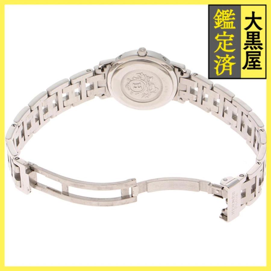 HERMES（エルメス） クリッパー CL4.210 SS ホワイト 女性用/Ladies