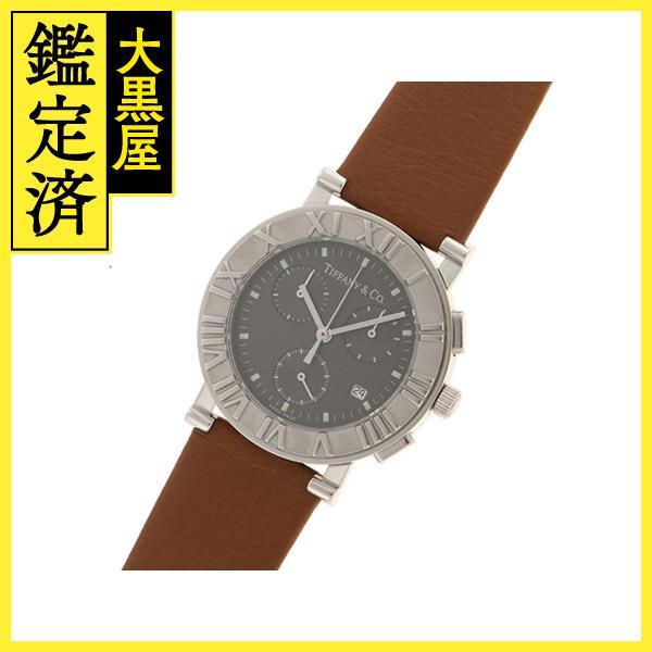 (未使用)TIFFANY&Co. アトラス クロノグラフ 純正革ベルト TIFFANY&Co.（ティファニー） TIFFANY＆Co アトラス クロノグラフ SS
