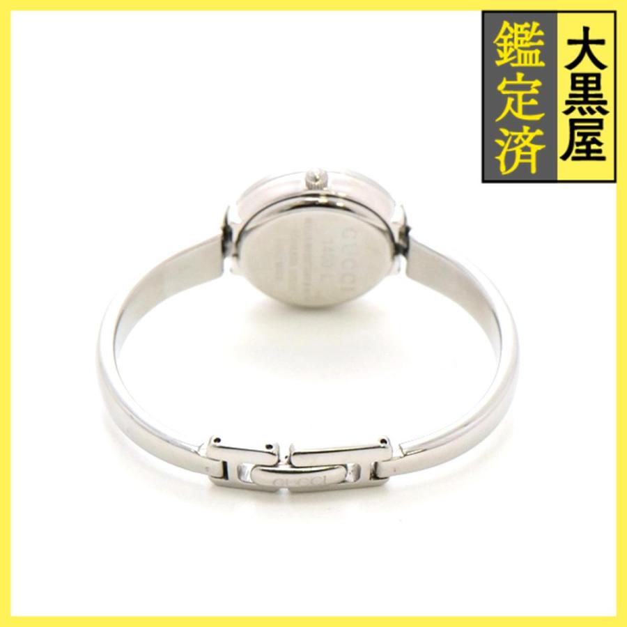 GUCCI（グッチ） バングルウォッチ 1400L SS クォーツ ブラック 女性用