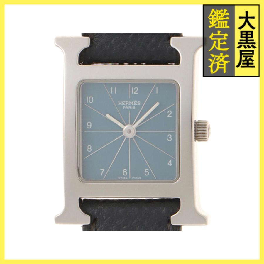 HERMES（エルメス） Hウォッチ HH1.210 SS/カワ クォーツ ブルー 女性