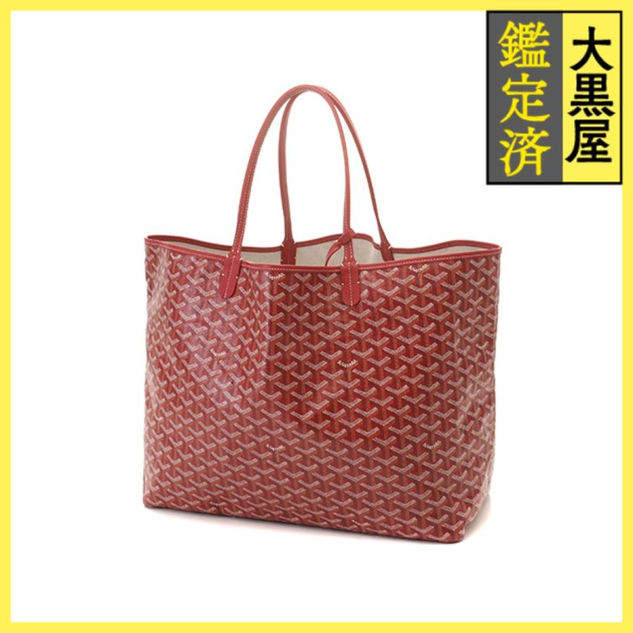超極美品 ゴヤール サンルイGM トートバッグ メンズ レディース ブラウン GOYARD（ゴヤール） トートバック サンルイGM コーティングキャンバス
