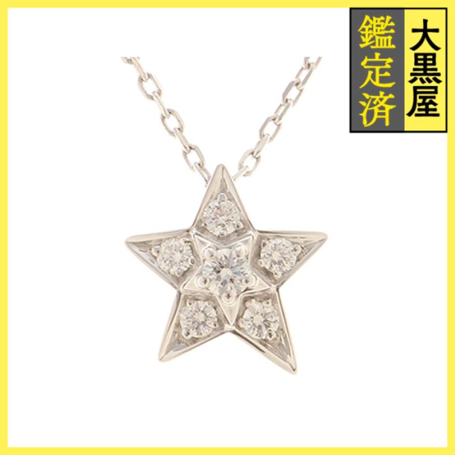 CHANEL（シャネル） コメットネックレス WG ホワイトゴールド 