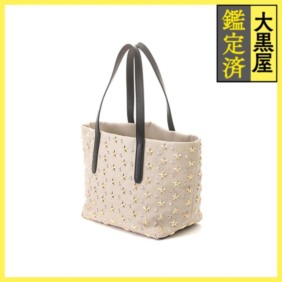JIMMY CHOO（ジミーチュウ） トートバッグ スタースタッズ ベージュ 