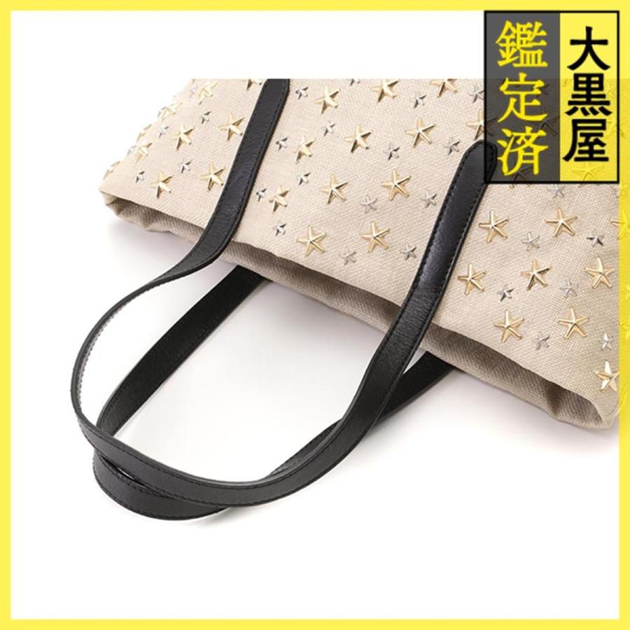 JIMMY CHOO（ジミーチュウ） トートバッグ スタースタッズ ベージュ