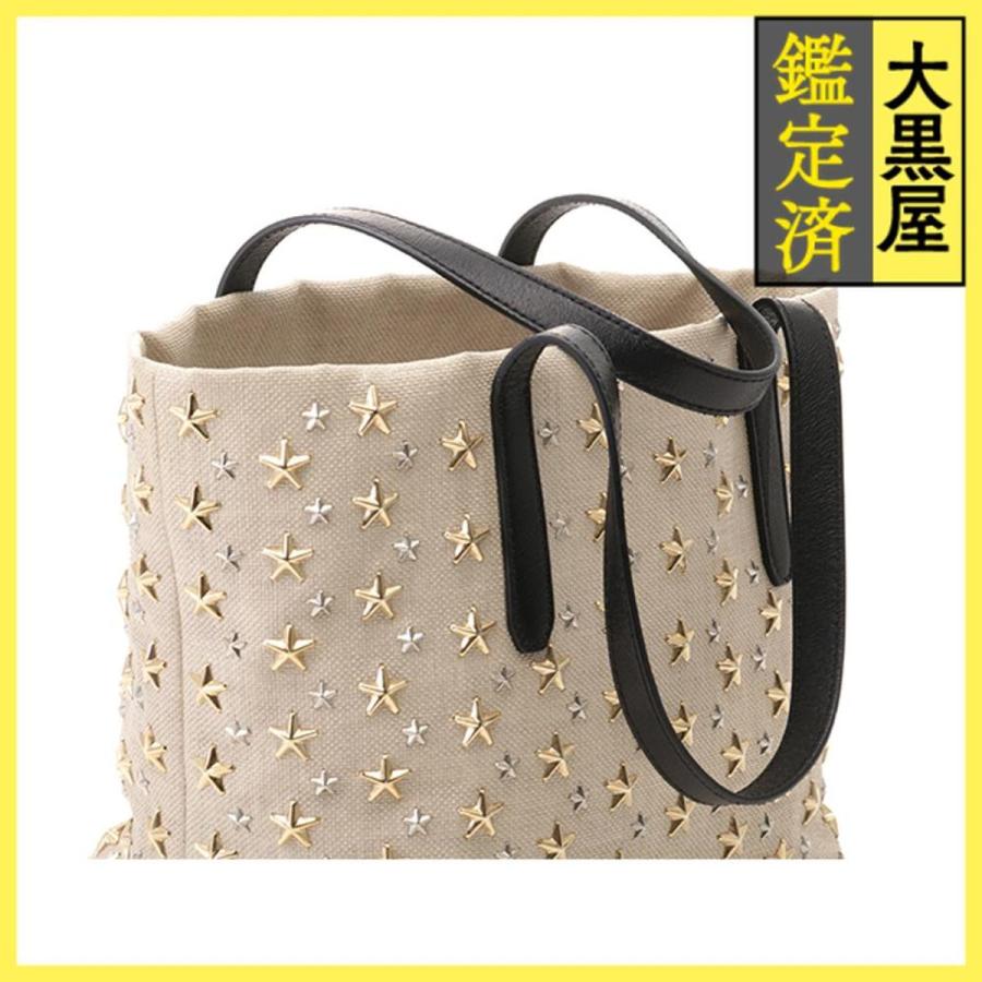 JIMMY CHOO（ジミーチュウ） トートバッグ スタースタッズ ベージュ