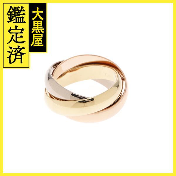 Cartier トリニティリング　#55 9g Cartier（カルティエ） トリニティ リング ラージモデル 58号 B4236100