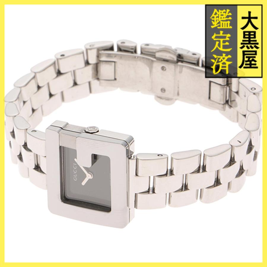GUCCI（グッチ） Gウォッチ 3600L SS ブラック 女性用/Ladies watches