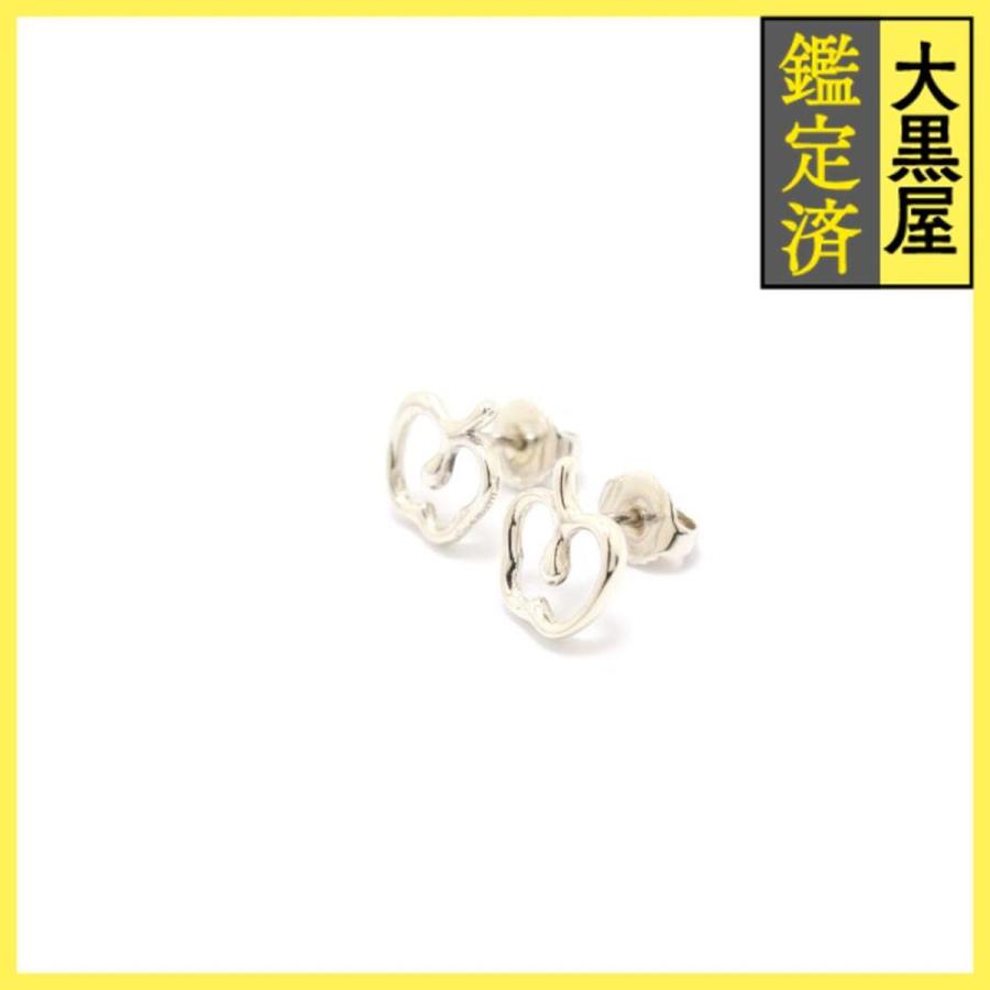TIFFANY&CO ティファニー アップルスモールピアス 925 SV シルバー 両