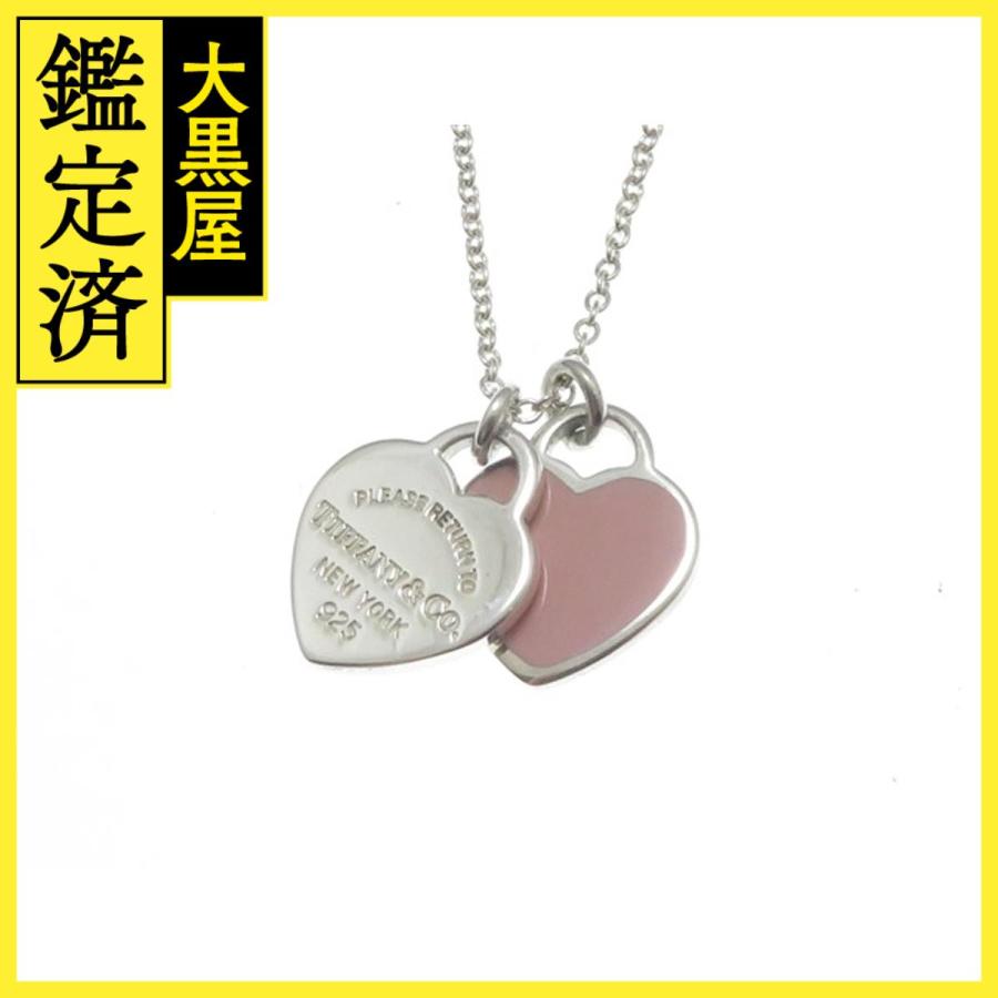 ティファニー リターントゥ ダブルハート ミニ シルバー