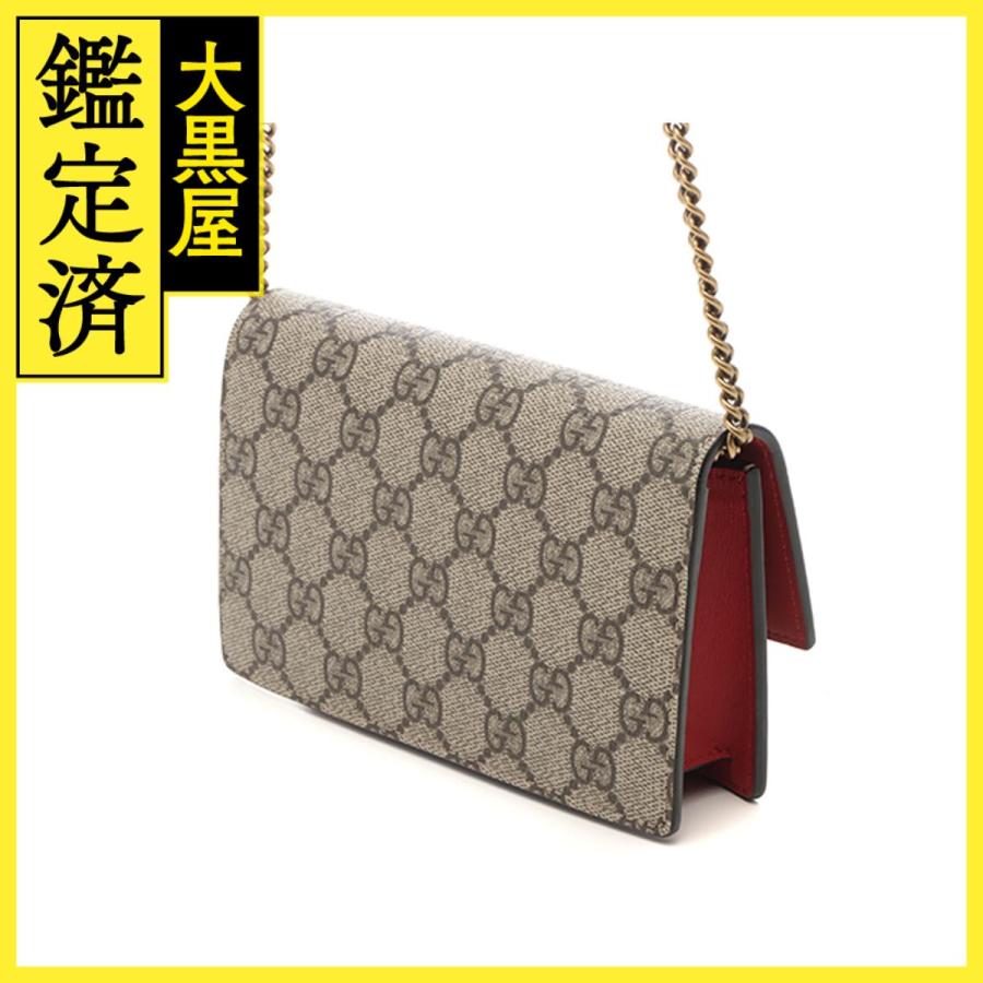 GUCCI（グッチ） チェリーGGスプリームミニチェーンショルダーバッグ