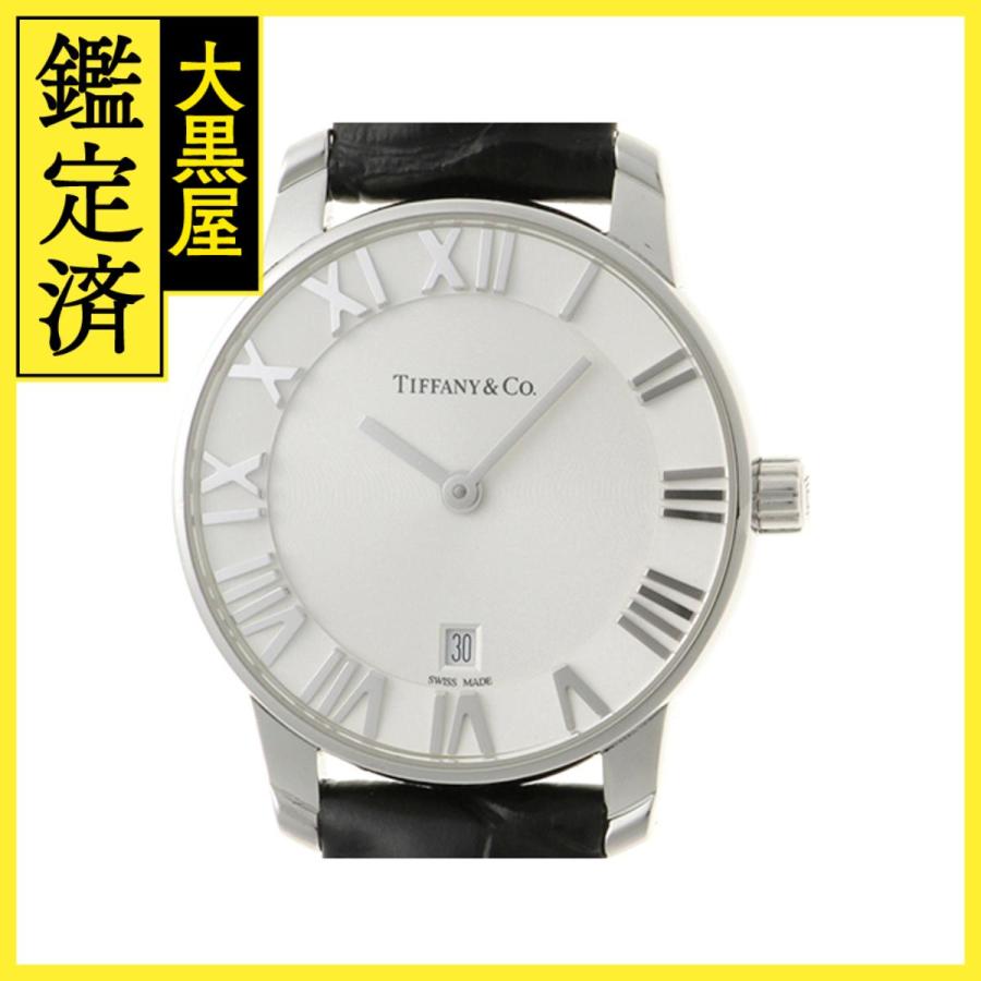 レザーベルト ファッション ティファニー アトラス ラウンド デイト  