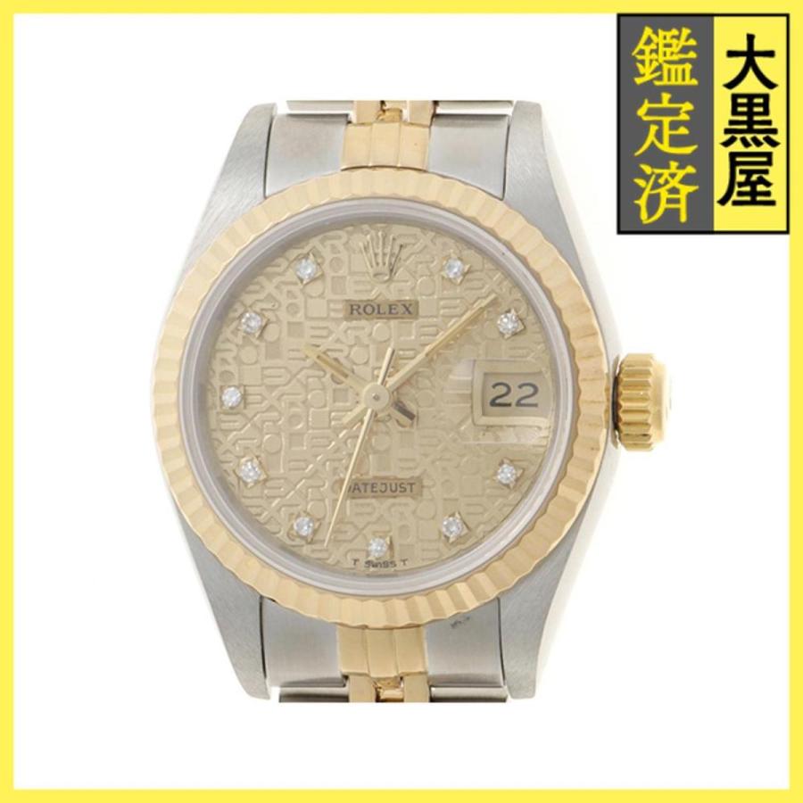 ROLEX（ロレックス） デイトジャスト 69173G 18YG/SS 自動 シャンパン