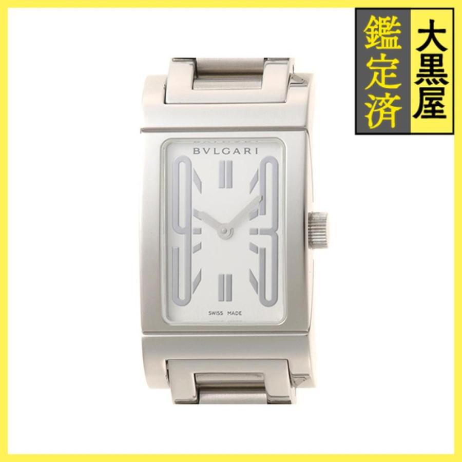 BVLGARI（ブルガリ） レッタンゴロ RT39S SS ホワイト 女性用/Ladies