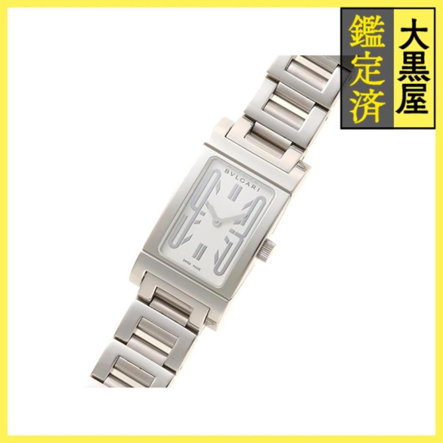 ✨美品✨BVLGARI ブルガリ RT39S レッタンゴロ レディース 腕時計 BVLGARI】ブルガリ『レッタンゴロ』RT39S レディース クォーツ 1週間