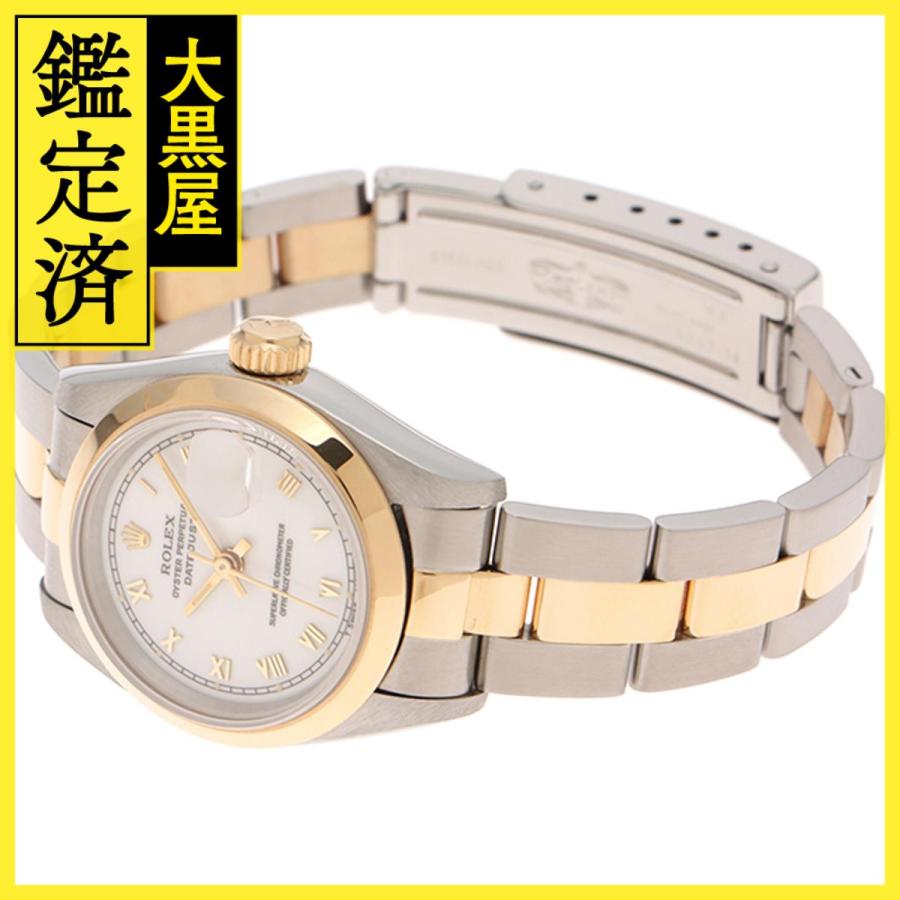 ROLEX（ロレックス） デイトジャスト 69163 18YG/SS 自動 ホワイト